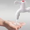 Washing Machine Tap Plastic Water Tap White Bathtub Faucet Garden Irrigation Connector Bathroom Sink Faucet Bathroom Accessories