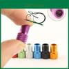 Versatile Aluminum Presta To Schrader Valve Adapter Converter For Various Bike Tire Tubes