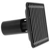 Floor Drain with Removable Cover Grille Square Shaped Shower Drain 10x10cm Black