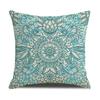 Retro Pattern Printed Cushion Pillow Cover Sofa Side Sleeping Household Products Linen Cushion Geometric Pattern