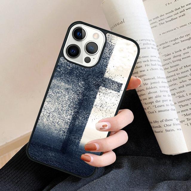 Bible Jesus Christ Christian Cross pattern Phone Case Cover for iPhone 17 Air 16 15 14 13 11 12 Pro Max Plus