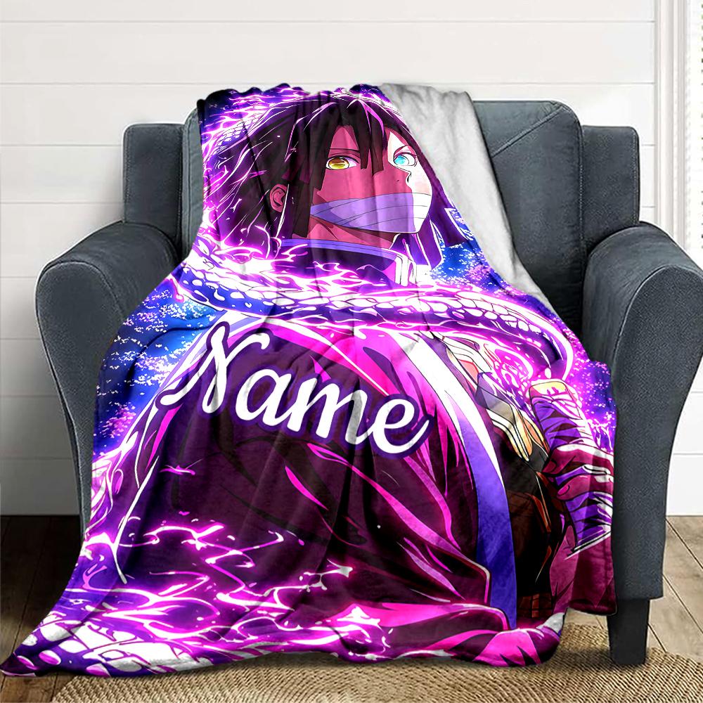 Custom Name Flame Passion Name'S Journey Party Blanket For Couch Bed Plush Cozy Fuzzy Blanket Super Soft Warm Blankets For Fall And Winter 0916304