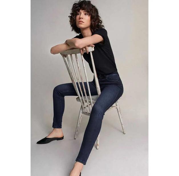 Salsa Jeans Secret Push In Skinny In Dark Jeans