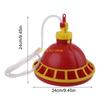 Chicken Feeder Poultry Feeding Equipment Automatic Tool Durable Plastic Feeders D57B
