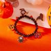 Zinc Zinc Zinc Alloy Pumpkin Pendant Bracelets Gothic Crystal Beaded Bracelet  Accessories