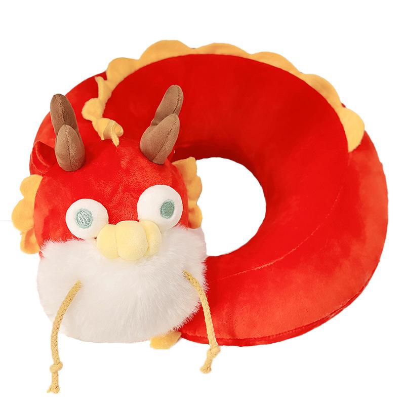 Creative Year of the Dragon Mascot Doll Cute Home Plush Toy Sofa Ornament Pillow Cushion New Year Gift