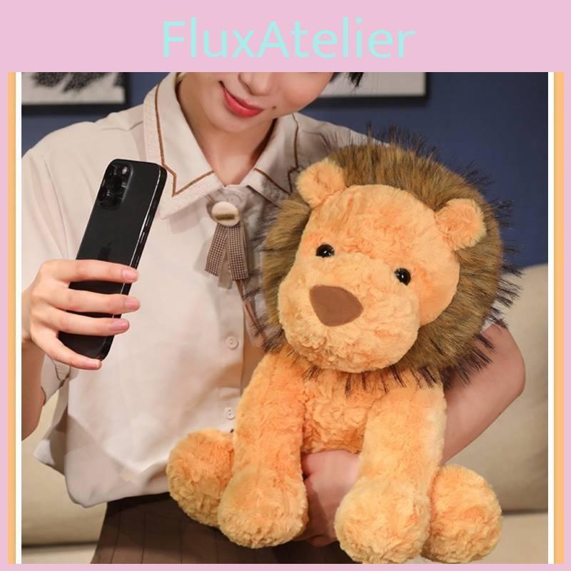 Toys Plush Lion Cartoon Animal Stuffed Doll Room Sofa Decoration Gifts Kids