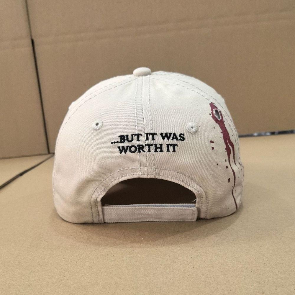 Gothic Blood Splatter Printed Baseball Cap Baseball Hats For Man Women Horror Streetwear