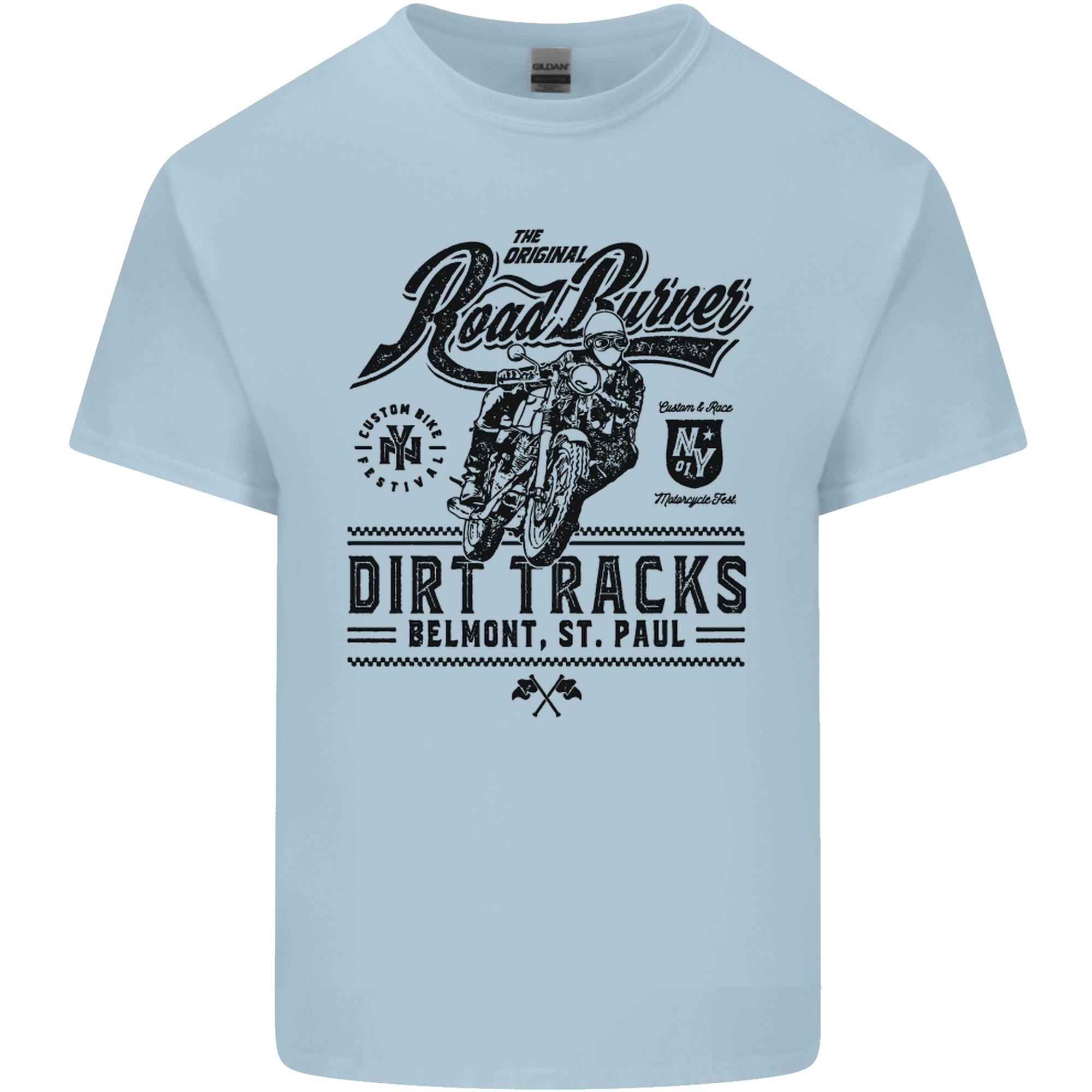 The Original Road Burner Biker Motorcycle Unisexs Light Cotton TShirt S