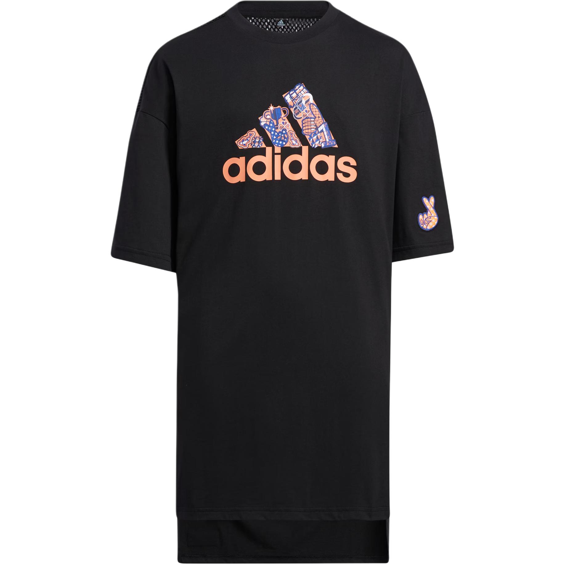 Adidas Grade School Dresses Crew Neck Moderate Long GP0522 150(152)