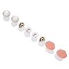 8 Pcs Non-slip Pedicure Toe Dividers Soft Silicone Reusable Toe Dividers  Home Use