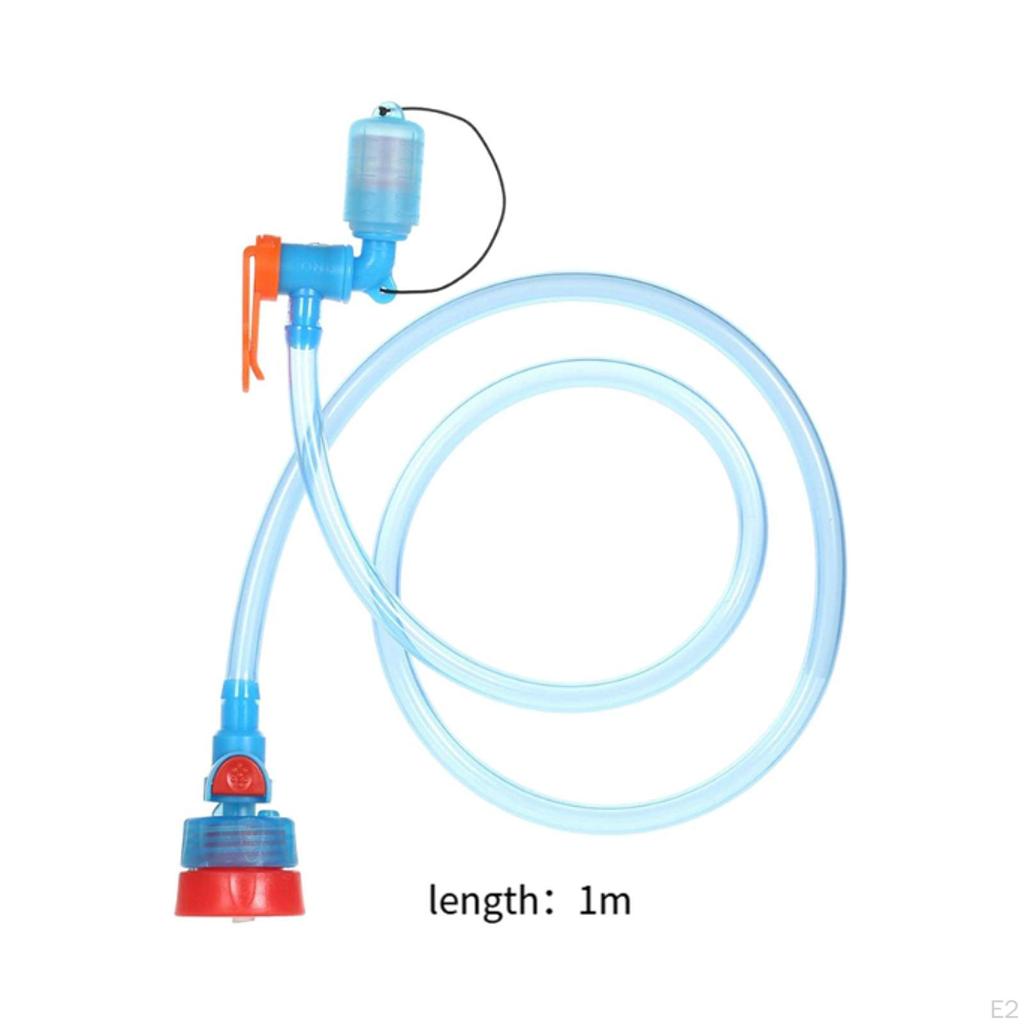 Trinkschlauch Rohr Trinksystem 100cm TPU Einfach zu Bedienen Wasserflaschenschlauch Ersatz