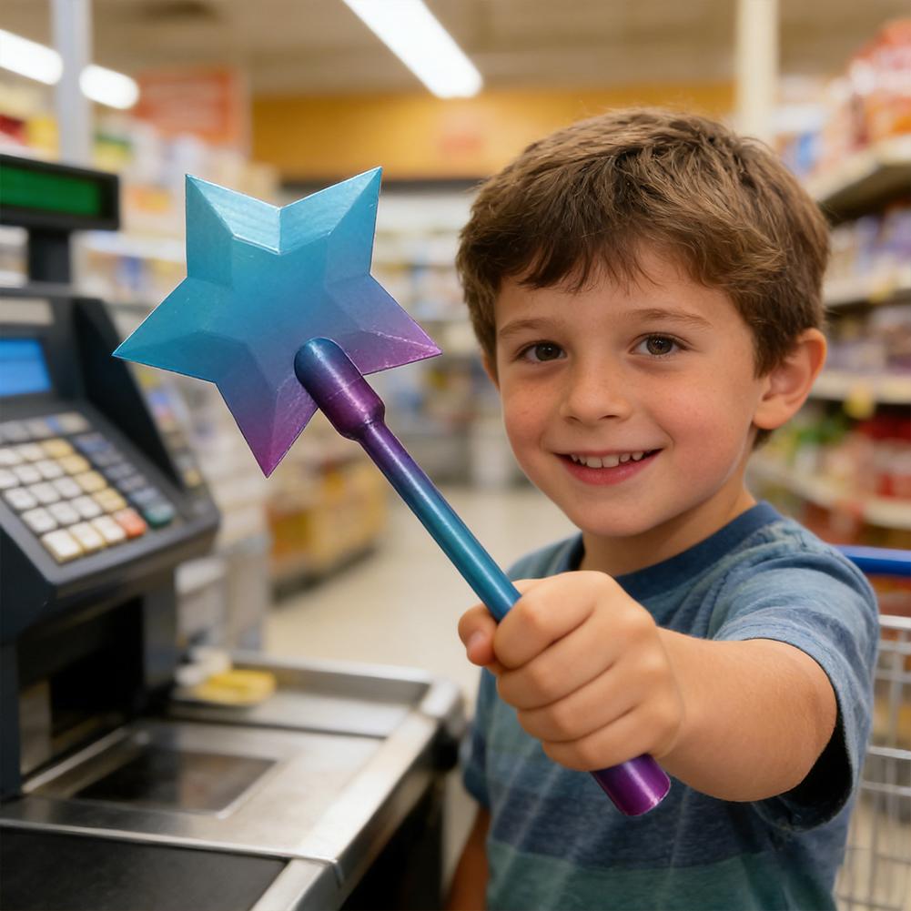 Star Magic Tap To Pay Card Wand, Contactless Payment Card Holder, Lightweight Easy Use for Adults Kids Holiday Birthday Gifts