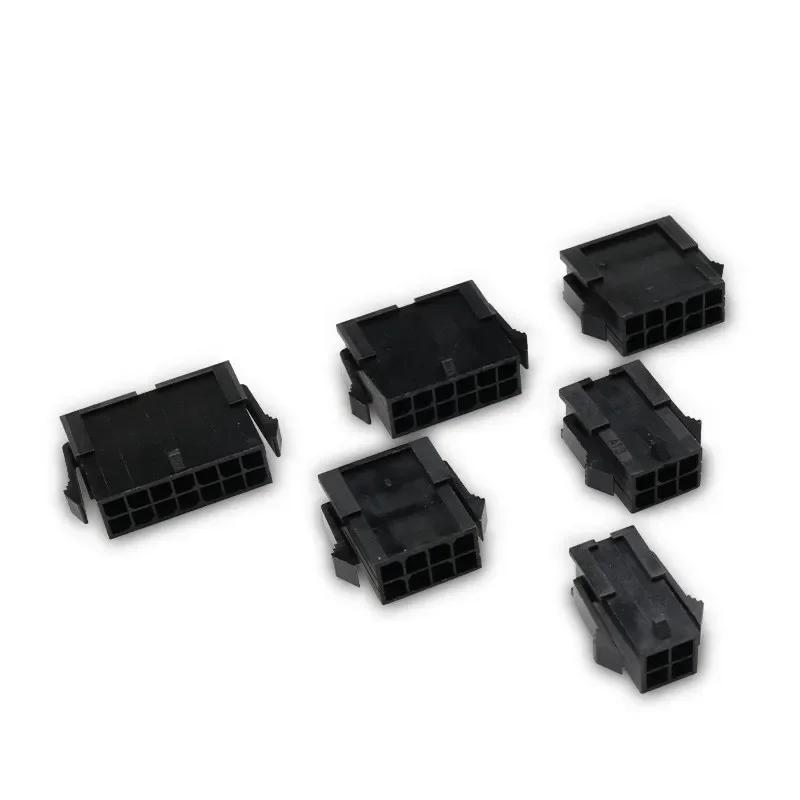 10 Satz Molex 3,0 mm Einsteck-Stecker Buchse Gehäuse Klemmen Verbinder 2*1/2/3/4/5/6/7/8/9/10/11/12P MX3,0 mm Doppelreihen-Verbinder