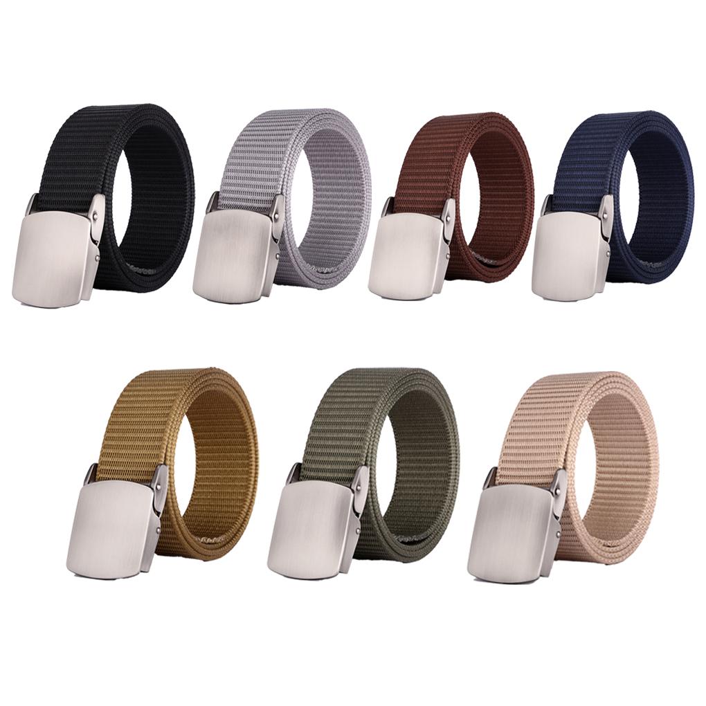 Man Belt Portable Trimmable Replacement Casual Alloy Drying Outside Nonslip Fast Boys Buckle Flexible Breathable Belts