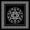 KUROP Tarot Cloth Tarotové ubrusy typy tarotů (4 netkaná textilie)