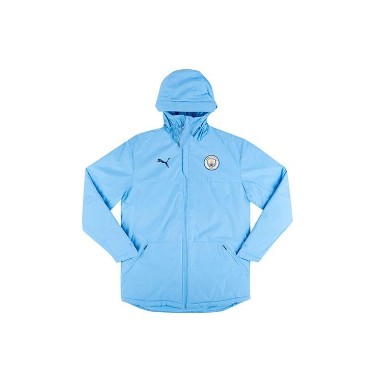 PUMA 2020-21 Manchester City Winter Training Jacket Blue Men s 757899-01 S