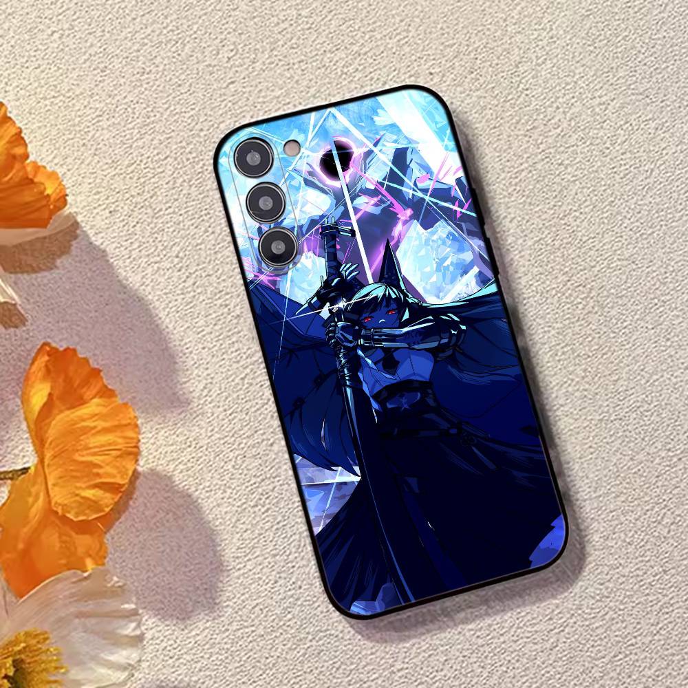 Game ZZZ Hoshimi Miyabi Phone Case Black Silicone Soft For Samsung Galaxy A73,A72,A71,A70,A53,A52,A51