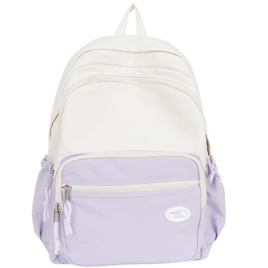 Girls' College Wind Junior High School Students' Schoolbags Women's Casual Joker Portable Computer Backpack Backpack.