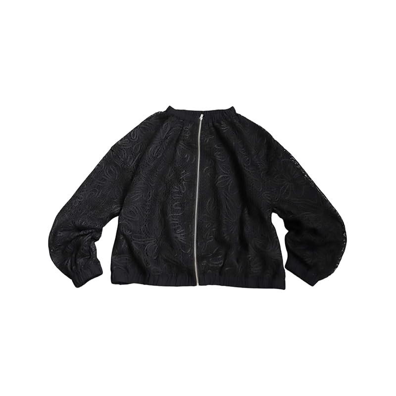 [antiqua] Antica race tape blouson ladies outer PK-01304 Onesize 05 black