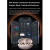 AlongChoice Ai Wireless Earphones Bluetooth 6.0 Headset Noise Cancel Microphone Painless Wear