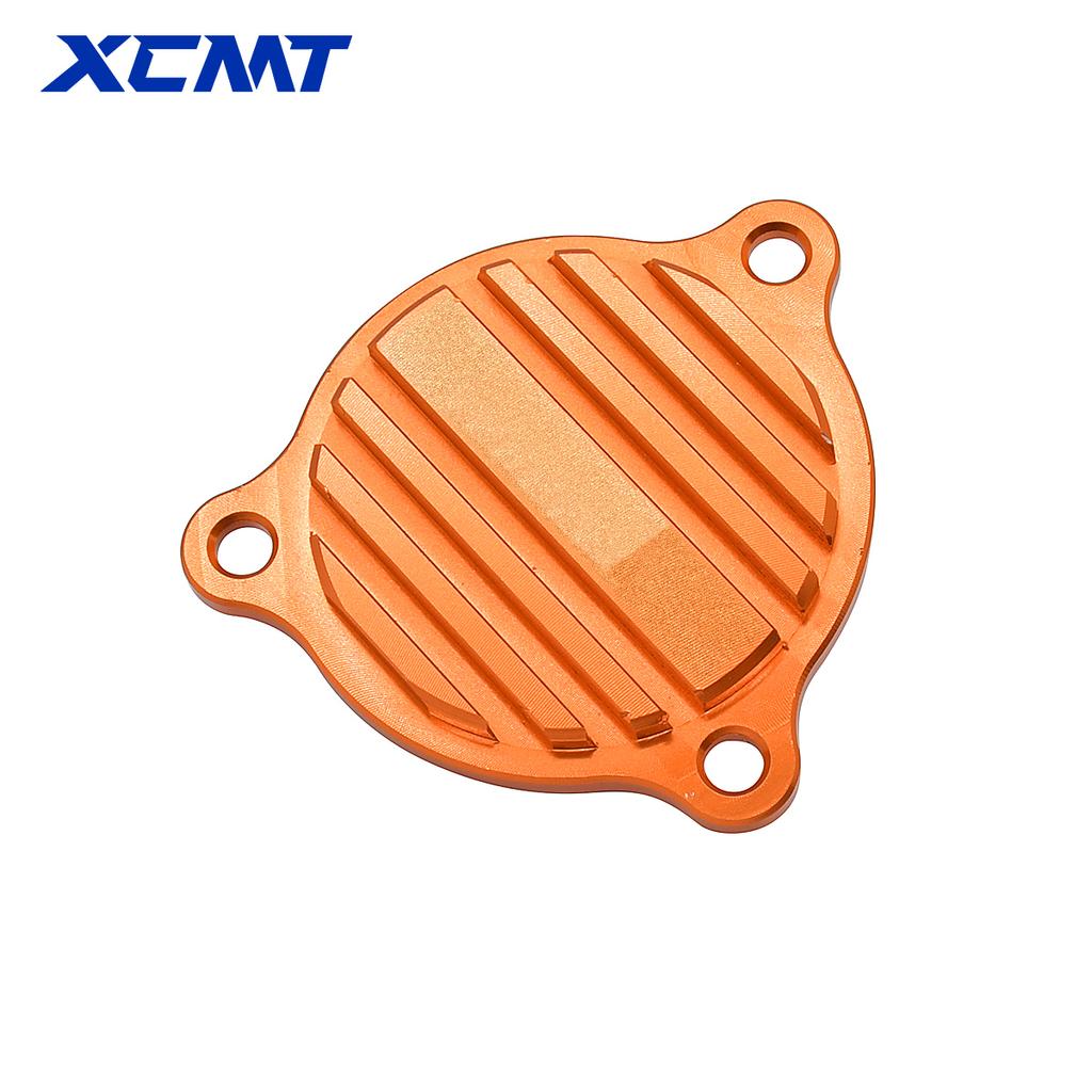 Motorcycle Oil Pump Cover Guard Cap and Oil Filter Cover Cap For KTM SX-F XC-F XCW-F EXC SIX DAY Husqvarna FC FE FS FX 2012-2021