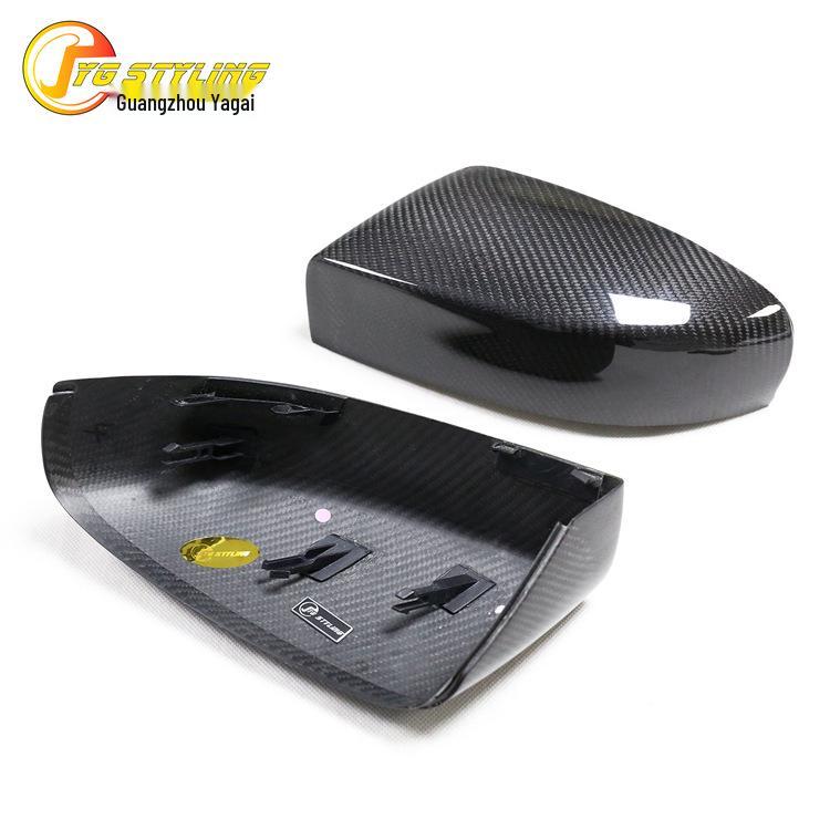 Exclusive Maserati Ghibli President Dry Carbon Fiber Rearview Mirror Cover
