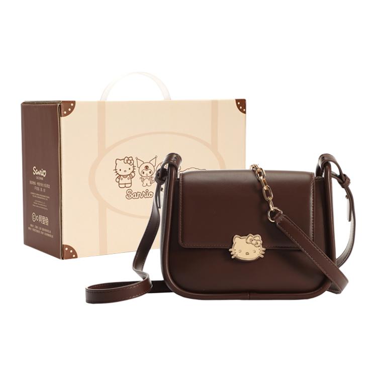 New Sanrio Hello Kitty Synthetic Leather Shoulder Bag, Crossbody Bag Regular Women's Multicolor HHF41056
