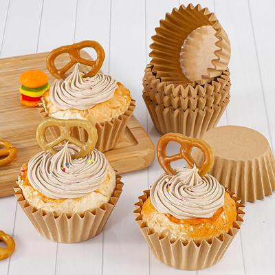 100Pcs Food Grade Baking Cup Cupcake Greaseproof Wrapper Cupcake Cake Tray Decorating Tools Muffin Liners Paper Cup Baking Molds