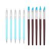 Silicone Brush 10-piece Set Pens Clay Tools Sculpting Nail Resin Coloring Paint Brushes Modeling Shaping Crafts Pottery Statues Sculpture Carving DIY