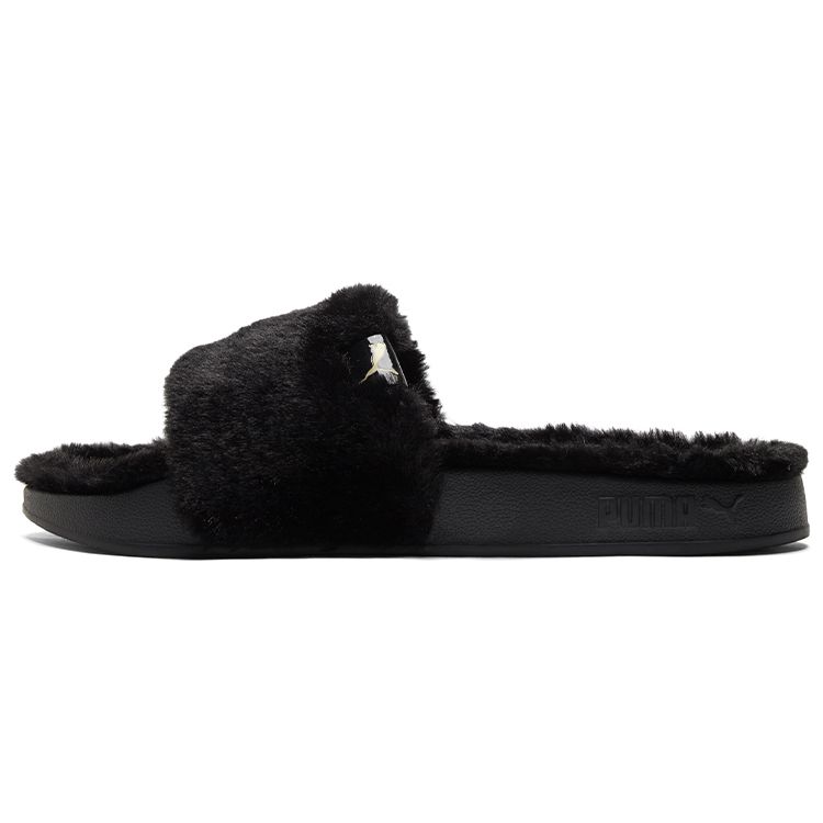 Puma Leadcat 2.0 YLM Women s Puma Black Puma Gold Slides 385803-01 EU 37