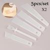 10pcs/Set Leather Scraper Gumming Board DIY Handmade Leather Tools Plastic PP Practical Gluing Leather Accessories