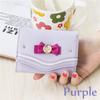 Sailor Moon Wallet Purse Candy Color Bow Knot Women Clutch Bag PU Leather Card Coin Purse