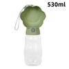 2-in-1 Dog Water Bottle Food Grade Leakproof Portable Pet Drinking Feeder for Small Big Dogs Outdoor Travel Hiking