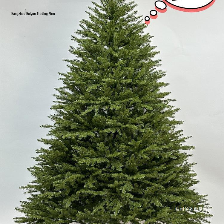 2025 Large Luminous Christmas Tree with Ornaments for Indoor Decoration