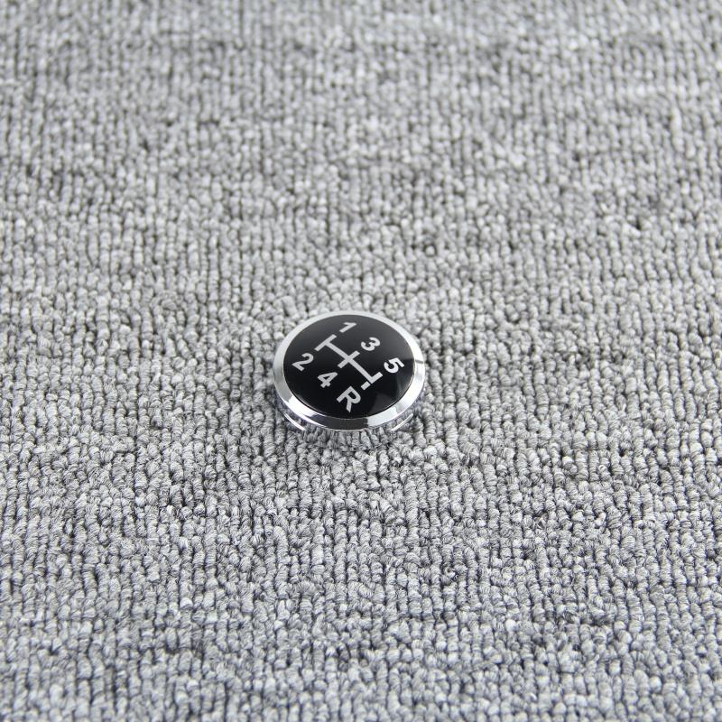 Gear Shift Knob Lever Stick Number Emblem Badge Cap for Peugeot Citroen