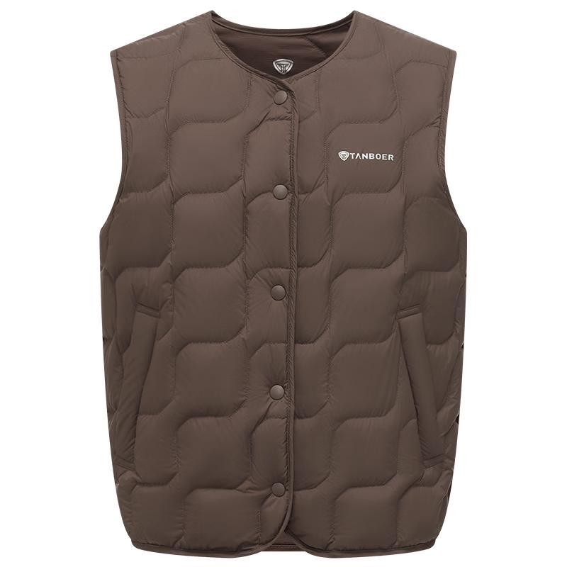 Tanbor Kids Lightweight Collarless Down Vest TC5330121A
