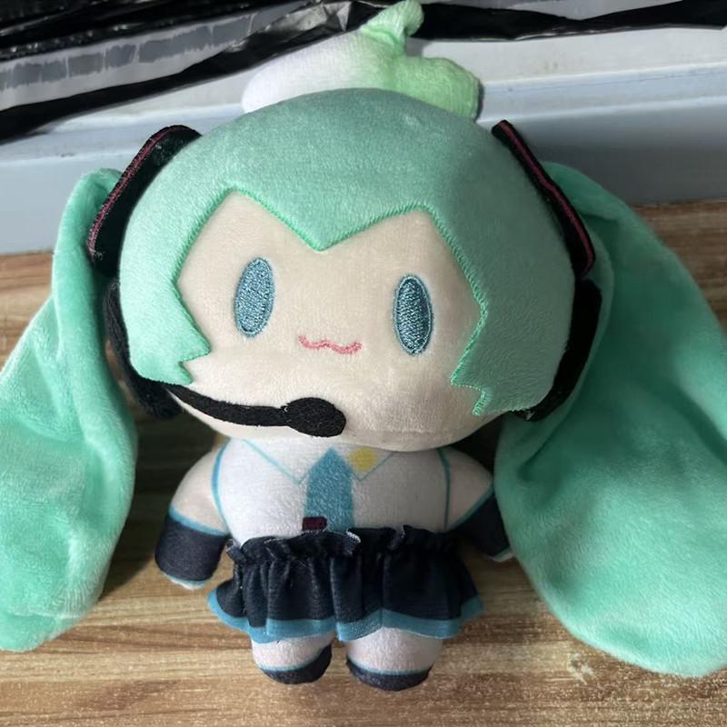 Kawaii Girls Plush Pendant Keychains Green Pink Women Child Backpack Bag Hanging Doll Pendant Gift