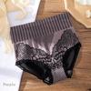 Women's High Waist Seamless Control Panties Body Shaper Underwear Soft Breathable Briefs Plus Size