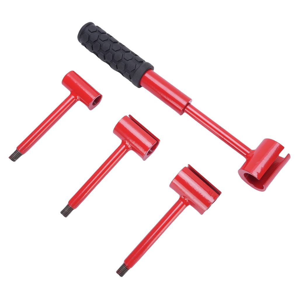 Door Hinge Adjustment Tool Kit 4 In 1 Steel Silicone Hinges Gap Adjusting Wrench Hinge Bender Tool