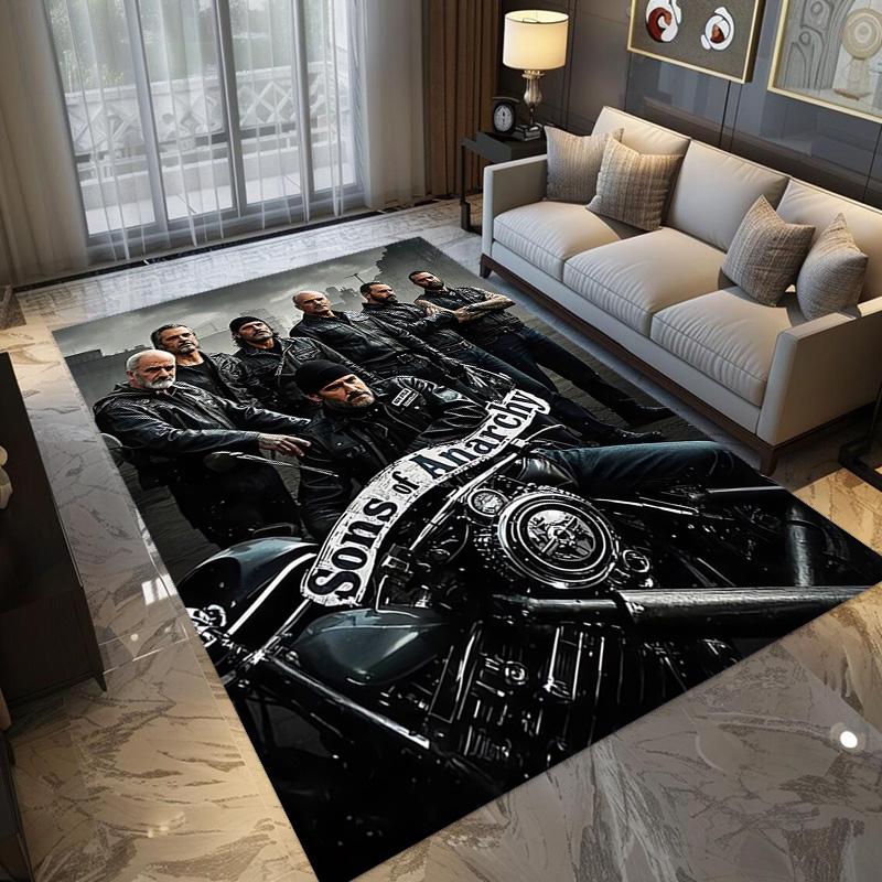 Sons Anarchy: Brotherhood Rebellion carpet floor mats Doormat Art Christmas gifts Dormitory decoration