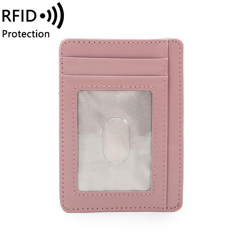 Anti-magnetic and anti-wear card sleeve, ID card clip, bank card protective sleeve, certificate, bus card bag, multi-card position.