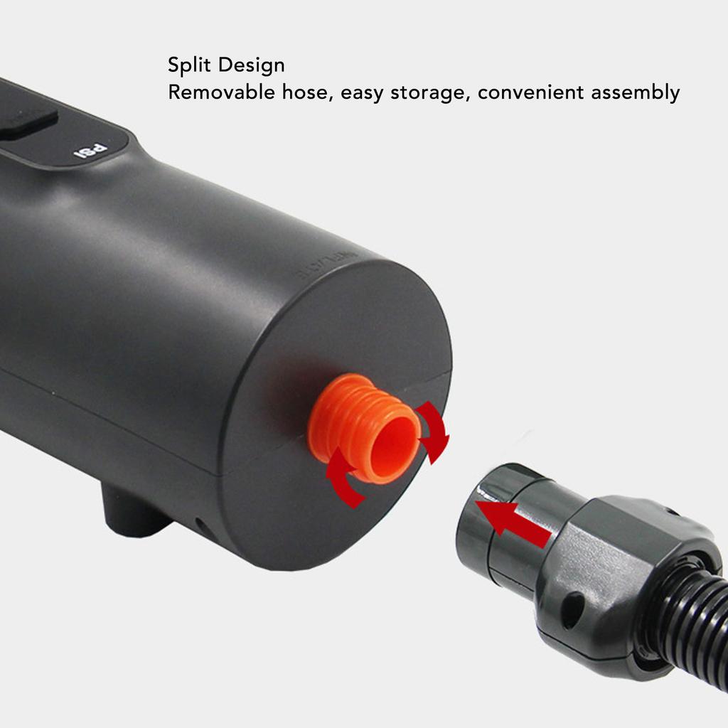 Cordless Inflator Pump High Pressure Electric Air Pump for Inflatable Tent Kayak Boat Float Bed