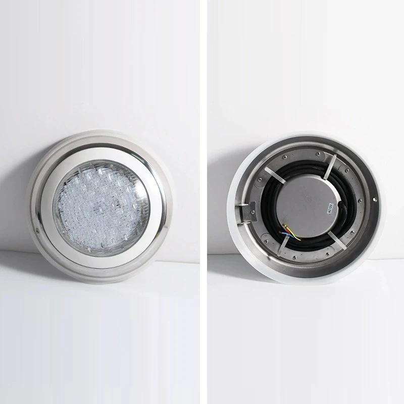 Swimming Pool Wall Light 12V Colorful Changing RGB LED Underwater Lamp Wall Mounted Fountain Lighting with Remote Control