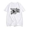 D12 Band Printing T-shirt Grunge Hip Hop Unisex Streetwear Cotton Short Sleeve Male T Shirt Summer Round Neck Mens Tshirt Print