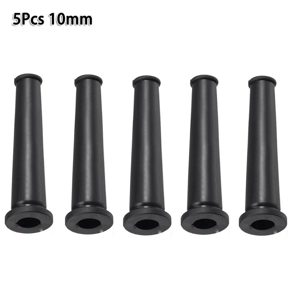 

5 Pcs Black Rubber Wire Cable Sleeve Boots Cover For Angle Black Rubber Boot Protective Film For Electric Drills Cable