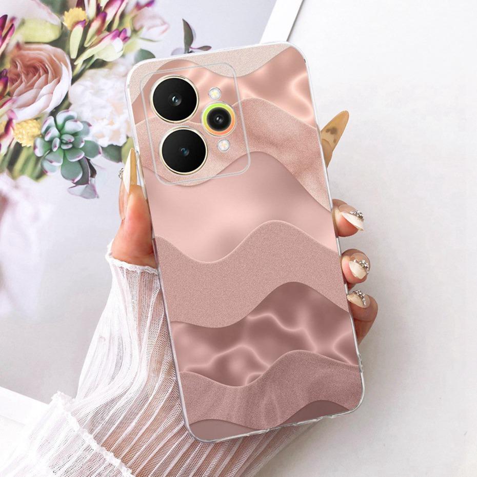 2025 Niedliche Druck Handyhülle für Realme 15 15Pro Weiche Silikon TPU Hüllen für Realme15 15 Pro 5G Rückseiten Bumper