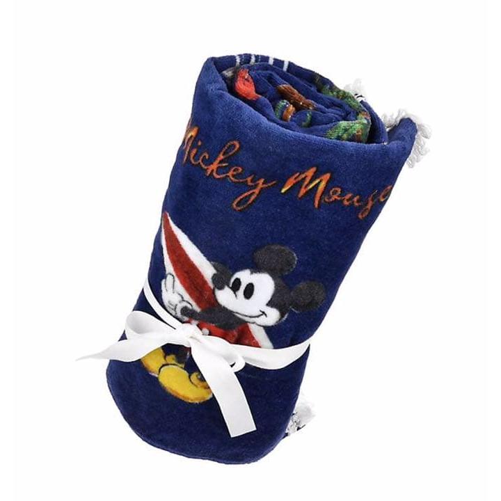 Used Disney Mickey Bath Towel Surfing