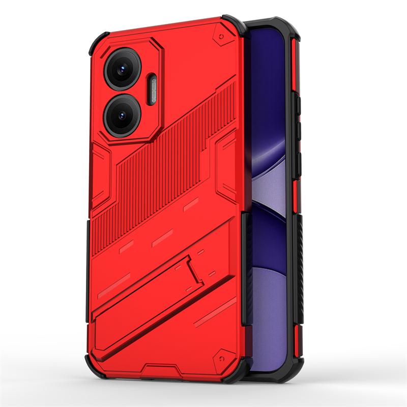 Phone Holder Case For Xiaomi Poco F7 Case Shockproof Anti-knock Armor Full Back Cover For Poco F7 Case For Poco F7 Ultra F7 Pro