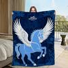 Arte caldo morbido lusso peluche marca Coperta alla moda per divano soggiorno ufficio LOGO camera da letto regalo da viaggio Flanella H-Her-mesES